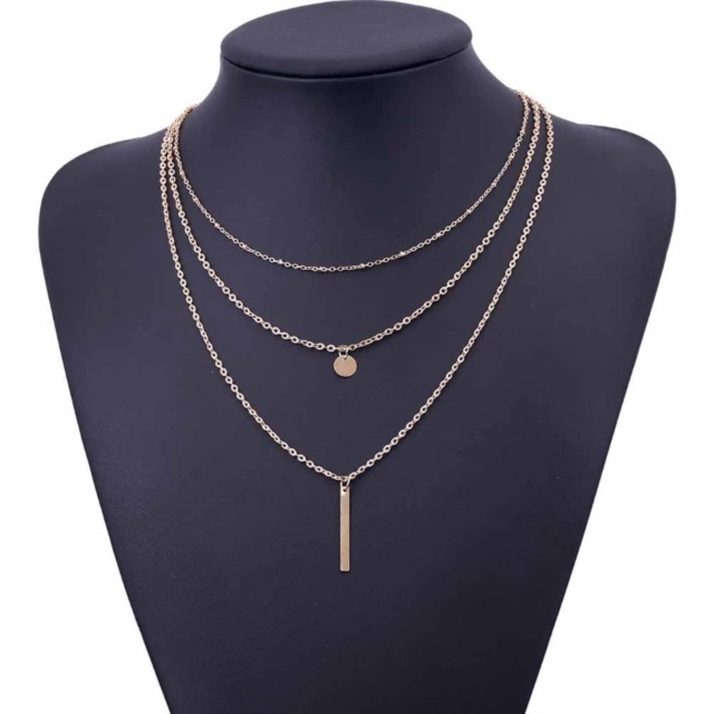 Three layer necklace - Picture 2 of 2